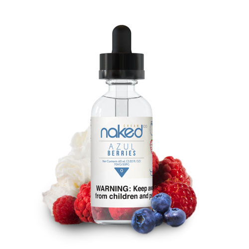 Naked 100 Cream - Azul Berries 60ml