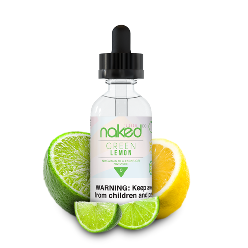 Naked 100 Fusion - Green Lemon 60ml