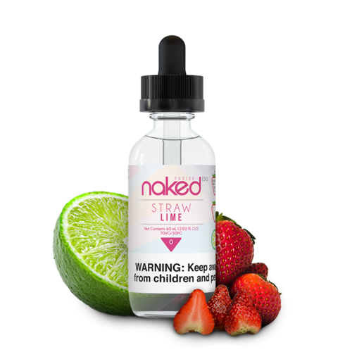 Naked 100 Fusion - Straw Lime 60ml