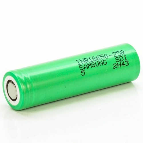 Samsung 25R 18650 2500mAh 20A Battery